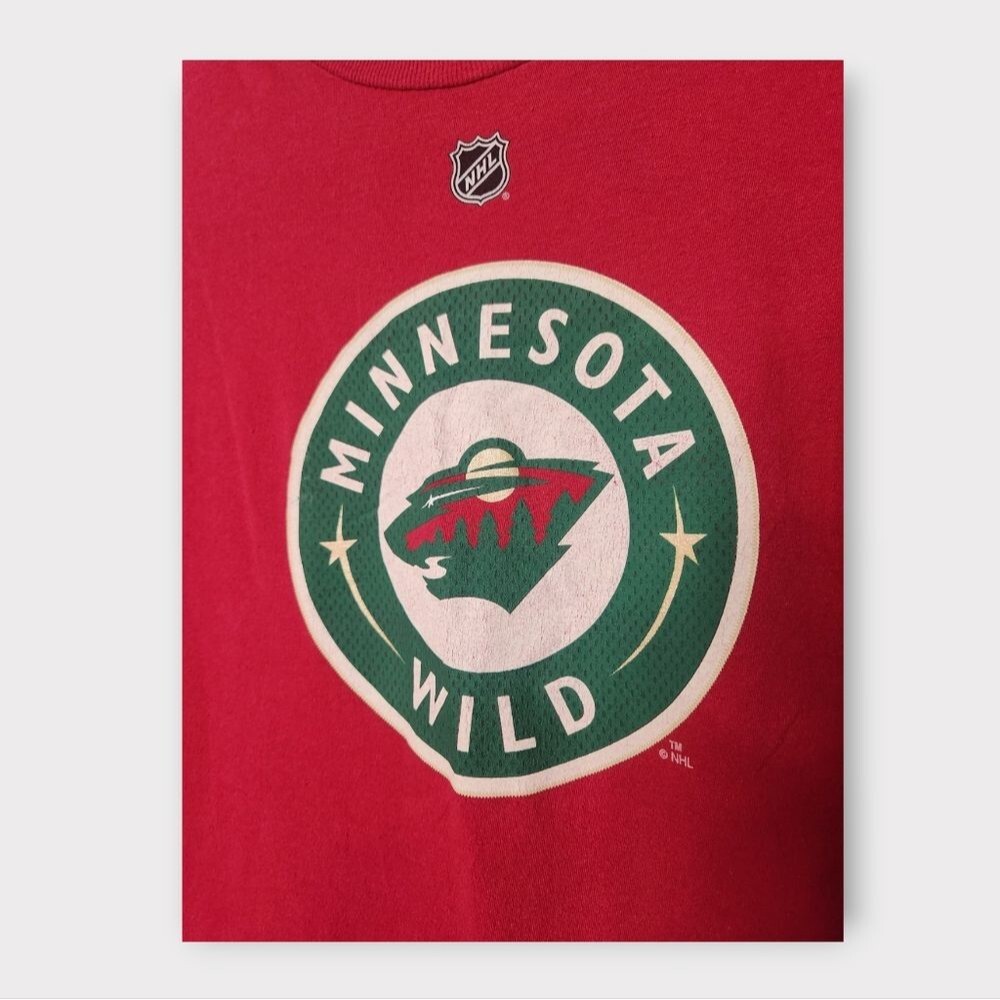 Reebok NHL Minnesota Wild Ryan Suter Short Sleeve T-Shirt M - Picture 3 of 7